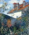 Studie bei Pontoise Camille Pissarro Szenerie